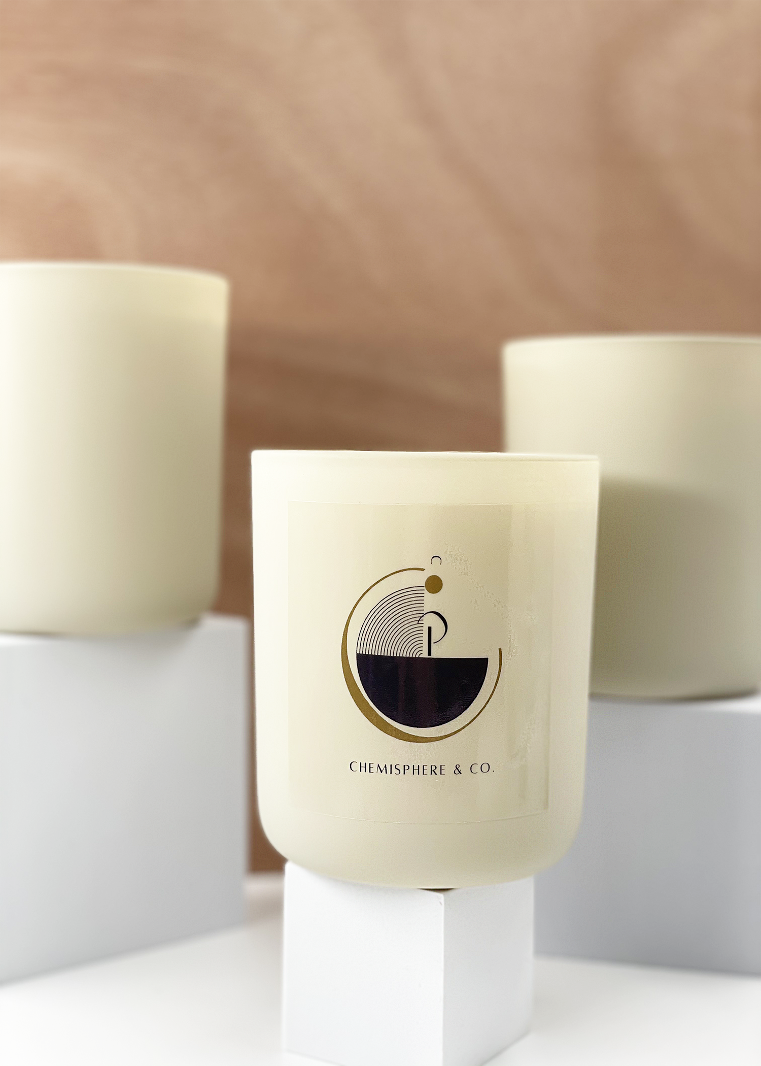 ESSENCE 7.83 | 12 oz nature coco apricot cream handmade scented candle